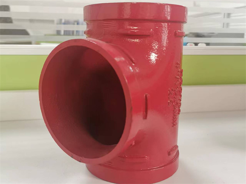 涂塑卡箍三通（消防）